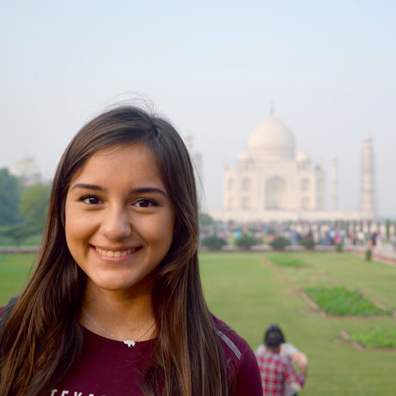 TAMIU student in India