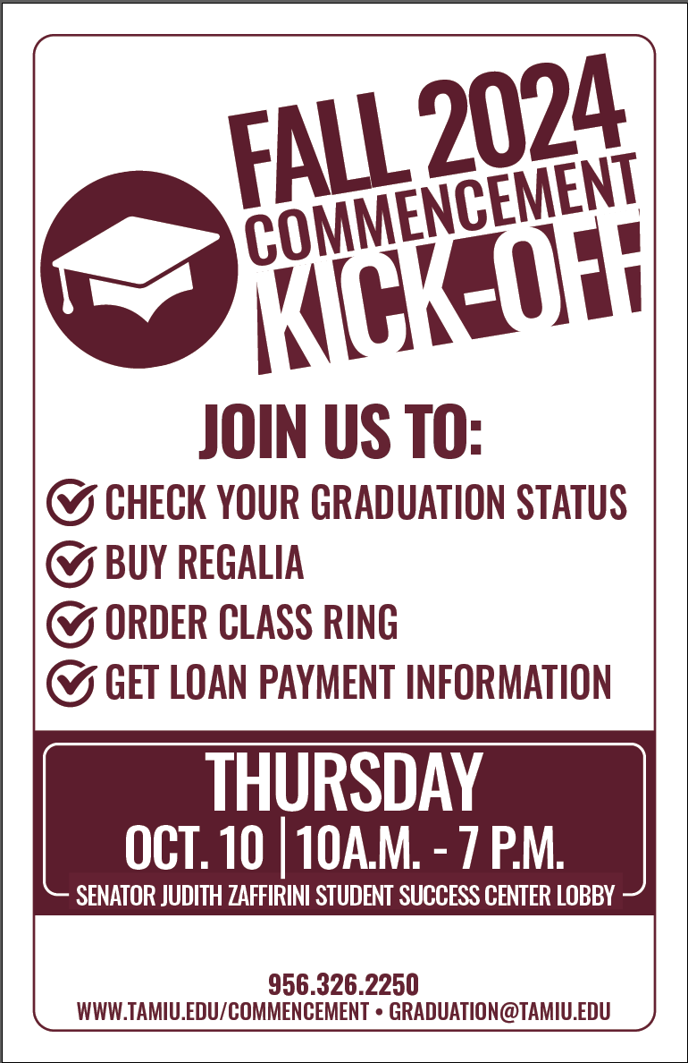 Fall 2024 Commencement Kick-Off Tabloid