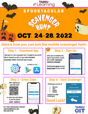 Scavenger Hunt Flyer Link  Cover