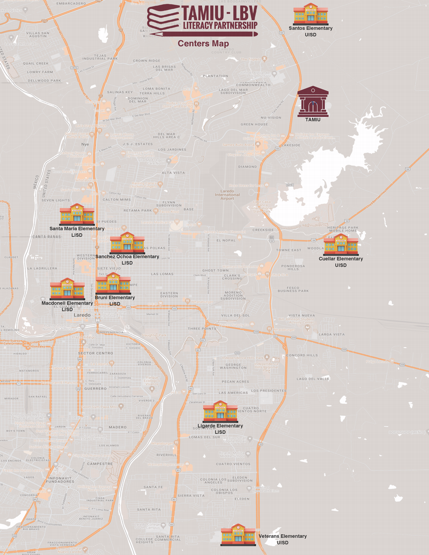 Literacy Center Map 24-25