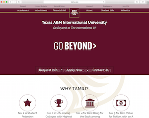 TAMIU Web