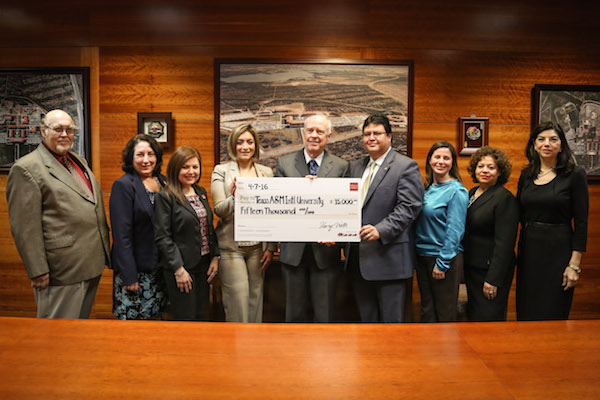 Dr. Pablo Arenaz, Rosanne Palacios, Cindy Fidalgo, Yolanda Gonzalez, Dr. Ray Keck, Jesus Valdez, Gina Gonzalez, Cathy Colunga, Dr. Minita Ramirez