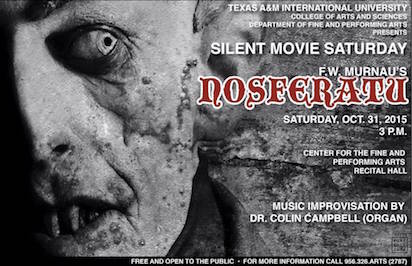 Nosferatu at TAMIU Showing 10.30