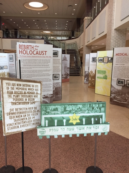 The exhibit will run through the end of November in the Senator Judith Zaffirini Student Success Center.