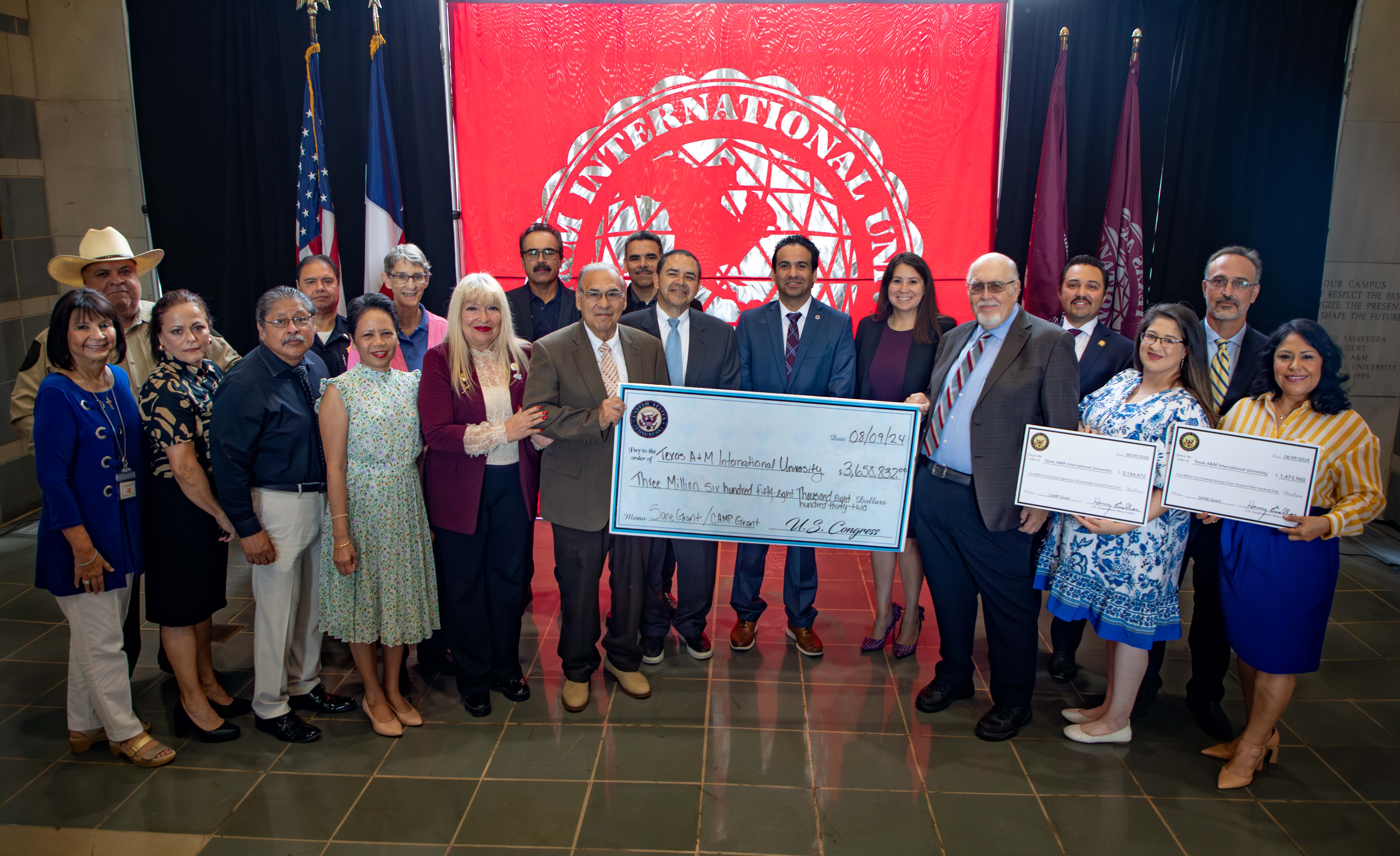 tamiu sane and camp grant recipients