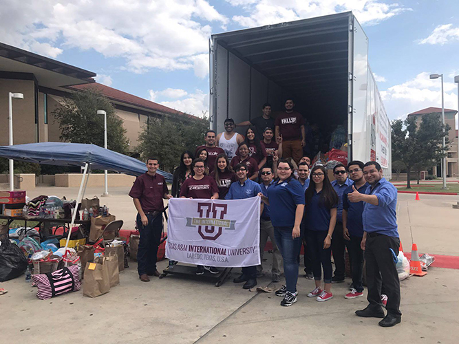 Harvey Donation Truck