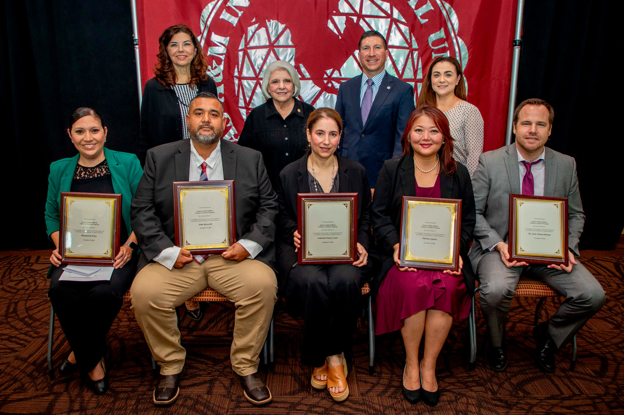 Group picture of award recipients