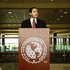 Cong. Cuellar at TAMIU