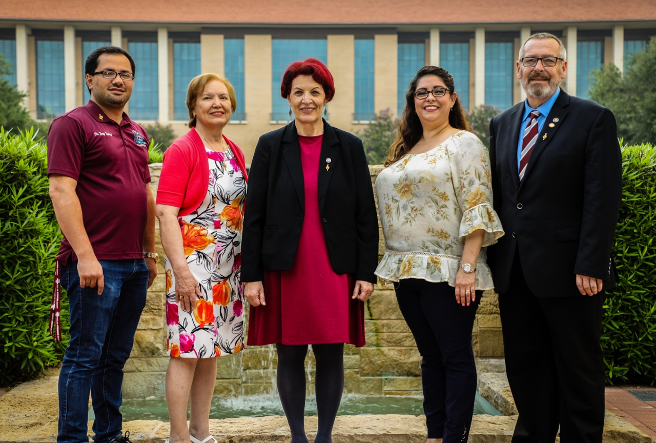 TAMIU Phi Kappa Phi Officers