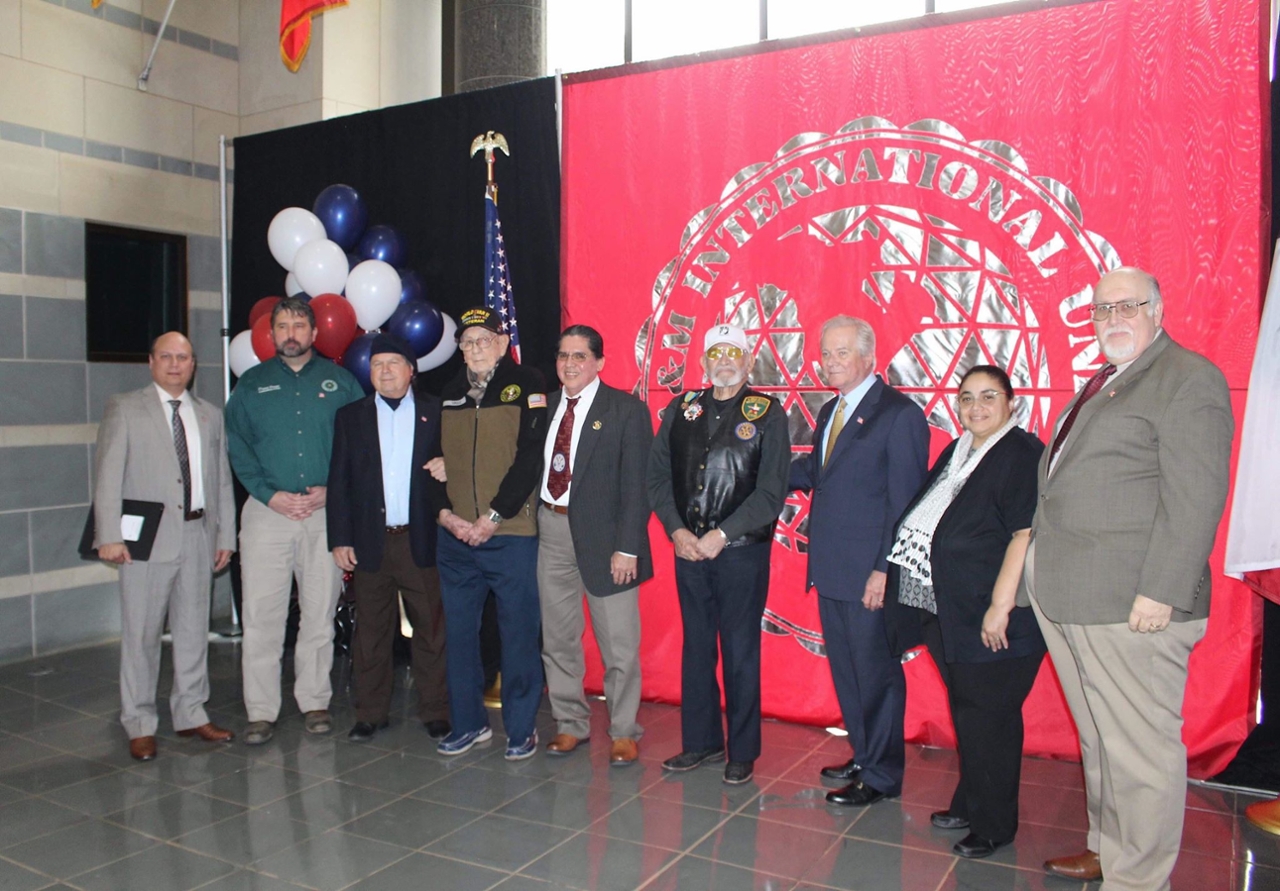 Gift Presentation by Laredo Vets