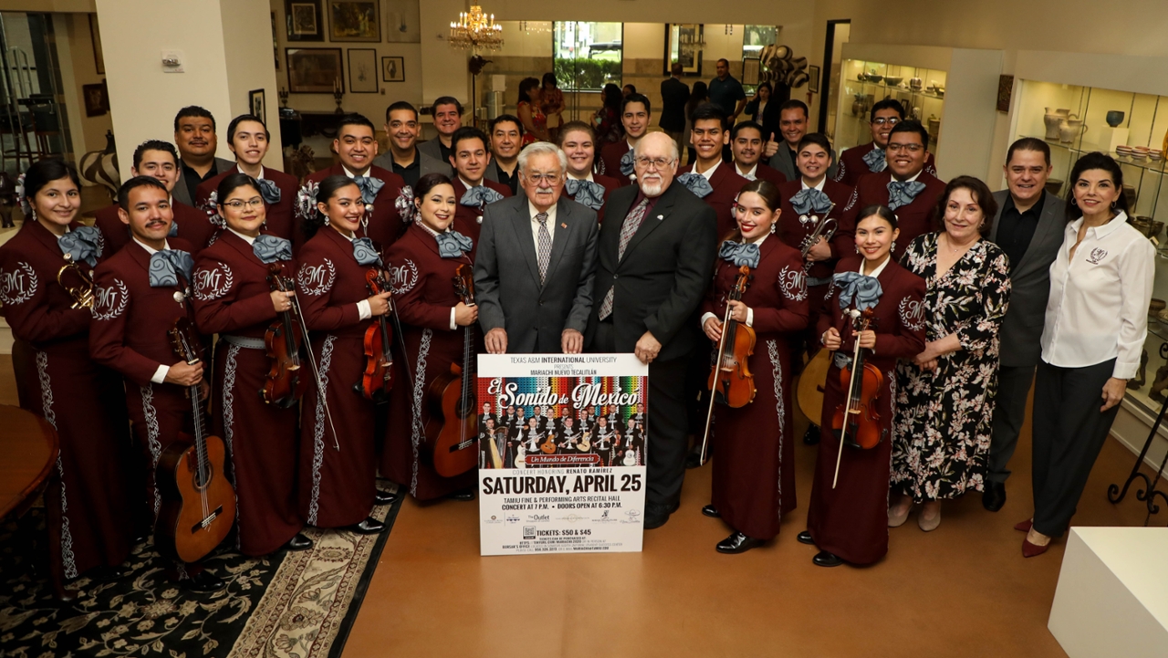 Group honoring Renato Ramirez