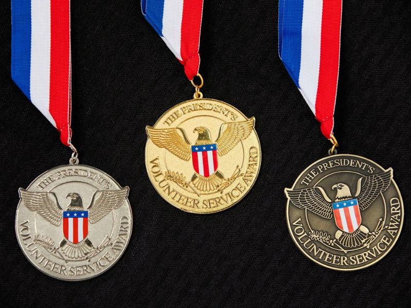 PVSA Medals 