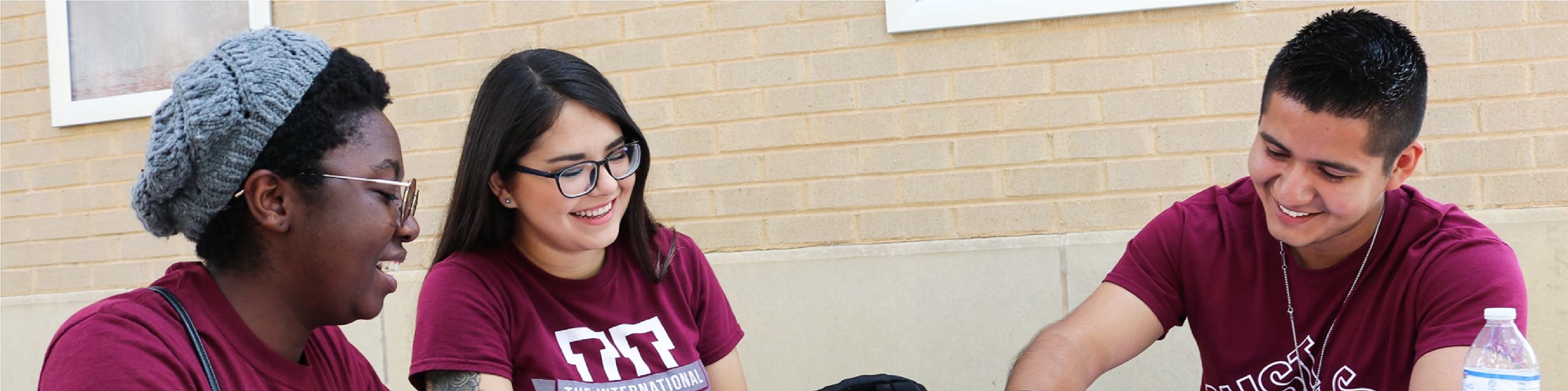 Students at TAMIU