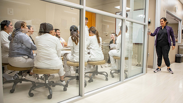 Students in Meeting Room